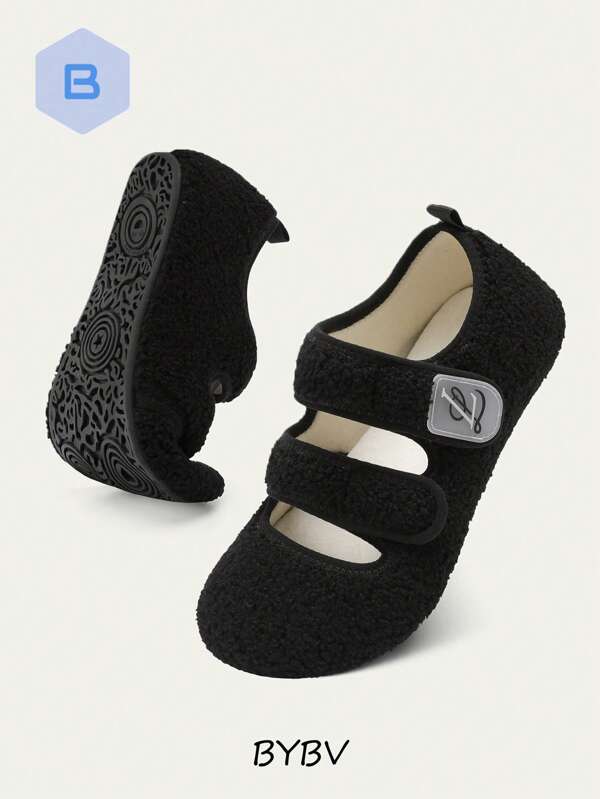 Pantofole morbidissime per la casa - Unisex dalla vestibilità ampia, cinturini regolabili, leggere, confortevoli con suola in gomma antiscivolo, pantofole perfette per il comfort interno/esterno