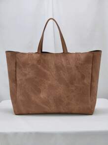 Sac à main surdimensionné rétro pour femme, sac fourre-tout de voyage décontracté, nouveau sac à main printemps grande capacité