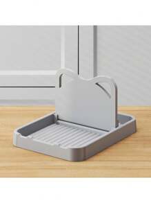 1pc Multifunctional Kitchen Fork, Spoon, Pot Lid And Spatula Stand, Foldable Utensils Organizer, Convenient Cooking Tools
