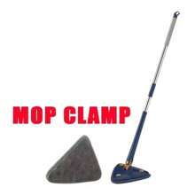 Set Rotatable Telescopic Triangle Mop 360° Spin Cleaning Mop Squeeze Wet And Dry Use Water Absorption For Home Floor Ceiling Cleaning Mop Squeeze Wet And Dry Use Water Absorption Home Floor Tools Adjustable Mop Floor Squeeze Free Hand Washing Slouchy Tool Triangular Rotating Adjustable Cleaning Mop, Hand Twist Quick-Dry, Automatic Water Squeezing, Premium Microfiber Cloth Heads, 44.8 Inches Multi-Surface Floor, Ceiling, Wall Cleaner