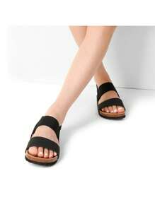 Womens Wedge Sandals Soft Footbed Causal Open Toe Summer Shoes