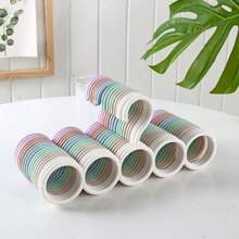 5 opakowań wielofunkcyjnych, oszczędzających miejsce, antypoślizgowych wieszaków z 5 haczykami - plastikowy organizer do szafy na szaliki, krawaty, biustonosze, skarpetki