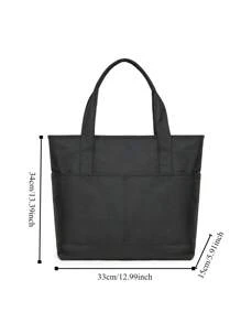 Men's Nylon Tote Handbag, Large Capacity Briefcase, Business Shoulder Bag For Men And Women Big Bag Camping - Multicolor - View 10