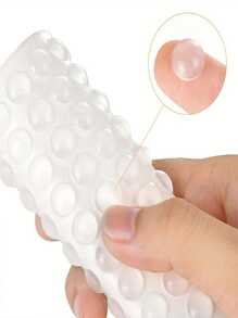 50/100 Stücke selbstklebende Türstopper Gummi Stoßdämpfung Puffer Schrankstopper Silikon Möbelpolster Schutzauflage