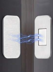 1 Set Magnetic Cabinet Catches Door Stop Self Adhesive Invisible Hidden Magnets Closet Furniture Cupboard Drawer Closer Kitchen - Multicolor - View 1