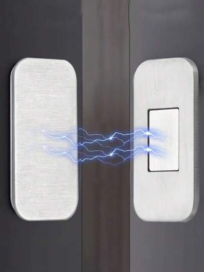 1 Set Magnetic Cabinet Catches Door Stop Self Adhesive Invisible Hidden Magnets Closet Furniture Cupboard Drawer Closer Kitchen