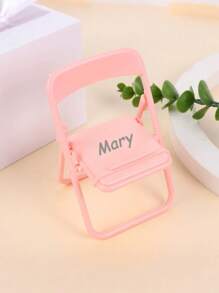 Customized Chair Phone Holder, Desktop Foldable Convenient Stool Bracket, Cute Creative Macaroon Color Chair Holder, Customizable Phone Stand - Multicolor - View 14