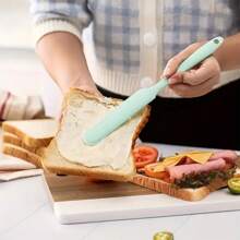 Siliconen pot schraper spatels, hittebestendige cake room pindakaas spatels mengen beslag schraper, antiaanbak brood spatel rubberen keuken pot blenders schraper lang