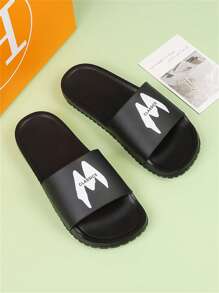 大码男士拖鞋，新款夏季时尚室内防滑防臭厚底浴室淋浴户外运动凉鞋 - 彩色 - 查看 6