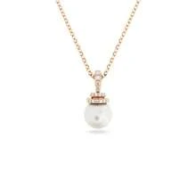 Swarovski 精緻百搭仿水晶珍珠項鍊5669523 - 鍍玫瑰金5669523 - 查看 2