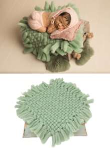 Couverture de photographie pour bébés nouveau-nés, accessoire de pose pour séance photo de fille ou garçon. Remplissage de paniers, tapis de fond