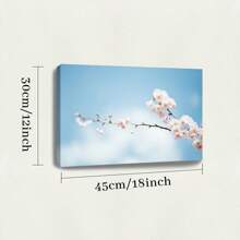 1Pc Spring Scenery Flowers Canvas Wall Art For Living Room Wall Decor For Bedroom Bath Framed Wall Poster Art Prints Pictures Home Decor2