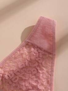 9 قطع سراويل داخلية من الدانتيل للنساء ذات خصر منخفض خالية من الوصلات، لباس داخلي بنقشة النمر السبعي مريحة وقابلة للتنفس - متعدد الألوان - مشاهدة 10