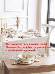 1 Stück minimalistisch elegante Tischdecke