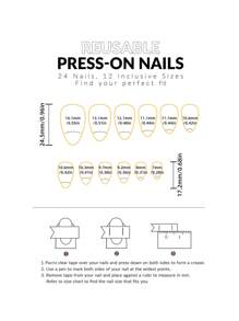 24pcs Freshen Short Almond Shape Nail Nails Solid Blue Flowers Press On Nails Acrylic Nails Fake Nails Nails Manicure Set Detachable Full Cover Long Lasting Includes 1sheet Adhesive Tabs & 1pc Mini File
