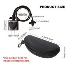 Black Heart Apple 20W Fast Charging Cable Charger Protective Case, Including Data Cable Storage Bag