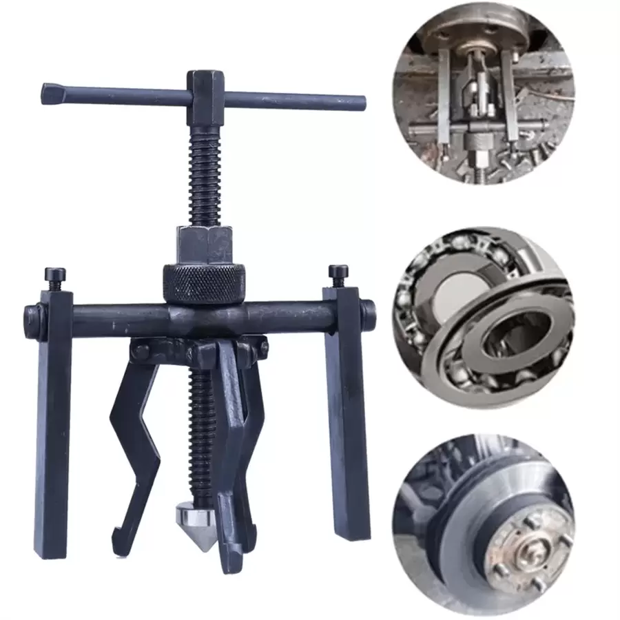 3 Jaw Lnner Bearing Puler Set Bushing Gear Extractor Wheel Blind Bearing Puller Car Wheel Pilot Separation Bearing Removal Tool,Tools For Men