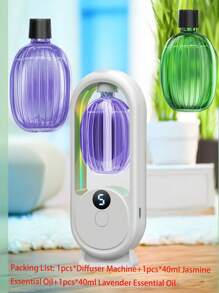 Air Freshener For Bedroom Scents Air Freshener Diffuser Long Lasting Air Freshener Room Spray Air Freshener For Toilet And Bathroom Home Air Freshener Spray Wall-Mounted Air Freshener Room Scents Diffuser Rechargeable Electric Diffuser Luxury Aromatherapy Diffuser Empty Essential Oil Burner Advanced Room Freshener Deodorant - Aromatherapy Diffuser - View 34