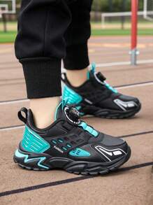 春夏青年运动鞋时尚酷炫跑步鞋男童运动鞋春秋真皮运动鞋