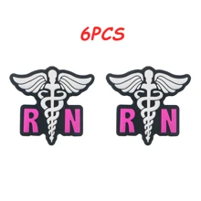 6pcs, Silicone Focal Beads Containing Sky Wings, Suitable For DIY Handmade Jewelry Making, Bead Pens, Etc - Multicolor - View 6