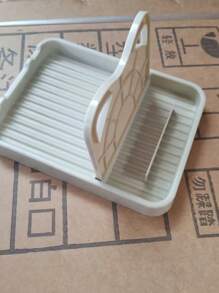 قطعة واحدة من رف تخزين الأغطية، حامل متعدد الوظائف للأغطية والمغارف، منظم مريح لملحقات سطح المطبخ