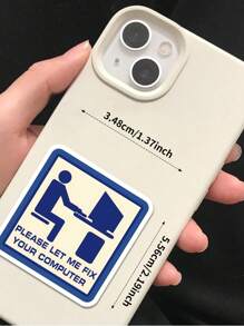 50pcs Programmer Sticker PVC Material, Such As Laptops, Mobile Phones, Water Bottles, Etc. The High Viscosity Design Ensures That The Sticker Is Firm And Not Easy To Fall Off.