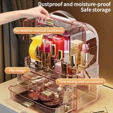 High-End Capacity Makeup Organizer, Countertop Jewelry Storage Rack, Dresser Lipstick Holder - Multicolor - View 4