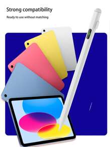 可充电磁性触控笔：适用于 iPad/Android 的通用精度 - 便携且耐用（发送两个电容笔替换笔尖） - 彩色 - 查看 3