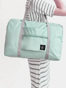 1 pieza Bolsa de viaje plegable de gran capacidad, adecuada para deportes, viajes, vacaciones, vuelta al cole, fines de semana, noches, accesorios de viaje, regalos de Navidad para mujeres, madres, amigos, cumpleaños, bolsa de gimnasio para fitness - Multicolor - Ver 14