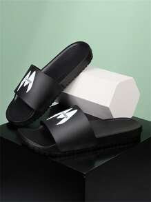 大码男士拖鞋，新款夏季时尚室内防滑防臭厚底浴室淋浴户外运动凉鞋 - 彩色 - 查看 2