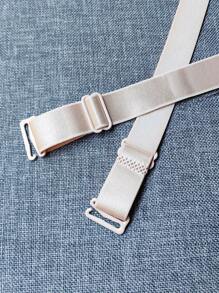 6pcs Plus Size Adjustable Non-Slip Bra Straps, Replaceable Elastic Bra Straps - Multicolor - View 6