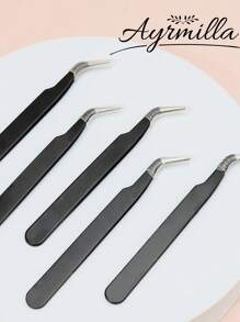 Two Pieces Set Of Multi-Color Eyelash Curler, Black And Pink Eyelash Curler Tweezers, Eyelash Curler Makeup Tool Tweezers, Fine And Easy To Meet The Needs, Thick Steel Hardness, High Elasticity, Durability, Good With Protective Cover To Avoid Hand Injury, Tight And Comfortable Grafting, Portable Color Beauty Tool Eyelash Comb, Black Makeup Eyelash Extension, Reusable Eyelash Care, Eyelash Production Wholesale Gift Set