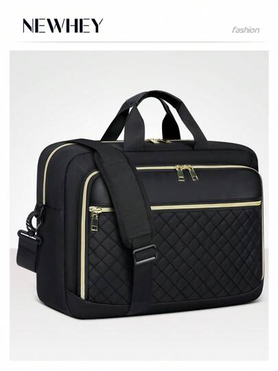 NEWHEY 17.3英寸女士笔记本电脑包，大容量笔记本电脑公文包，商务/办公斜挎包，适合工作/旅行/上学
