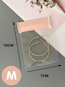 5 Piezas/set Bolsas Antipolvo Con Cierre De Cremallera Para Almacenamiento De Joyas