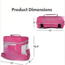 15 Can Everyday Cooler, Soft Sided Portable Insulated Cooling For Lunch, Beach, Drink, Beverage, Travel, Camping, Picnic, For Men And Women