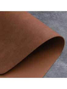 1pc Waterproof And Oil-Proof Heat Resistant Placemat, High-End European Faux Leather Table Mat For Dining Room, Plates And Bowls