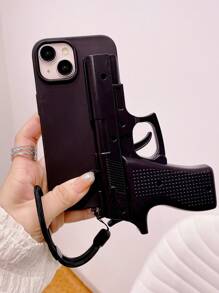 Funny Phone Case, Ugly Phone CaseNew Funny Toy Gun Styled Creative Personalized Shockproof, Anti-Fingerprint Protective Phone Case Compatible With IPhone 11/12/13/14/15/16 Pro/Pro Max