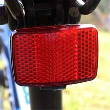 1 Set Of 2 Bicycle Reflective Taillight Mountain Spoke Plastic Reflective Sheet For Night Riding Front And Rear Visible Reflective Strips - Multicolor - View 3