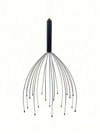 [20 Fingers Deep Relaxation Massager] Handheld Scalp Massager - Deep Relaxation 20 Fingers Head Massager With Scalp Scratching Function, Metal Material, Suitable For Both Men And Women - Various Festivals, Christmas Gifts And Gift Ideas,Hair,Hair Tools,Hair Care,School,Back To School,Travel,Travel Essentials,Home Essentials,Spa,Massage Tool,Massage,Massager,Spa