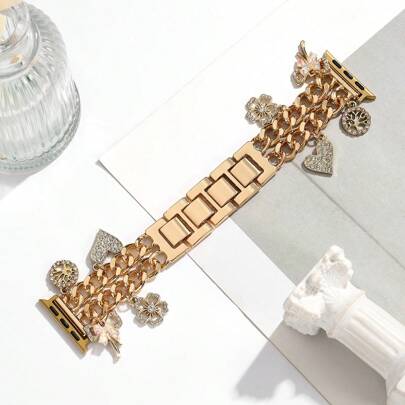 1 条真皮表带，兼容 38/40/41/42/44/45/49 毫米表带，适用于 Ultra/SE/8/7/6/5/4/3/2/1