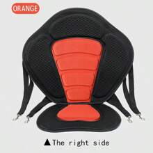 1 件豪华可调节充气皮划艇座椅靠背，舒适的腰部支撑垫，适用于皮划艇、冲浪板、男女通用，带小背包存储空间、沙滩必需品、沙滩配件、泳池浮板