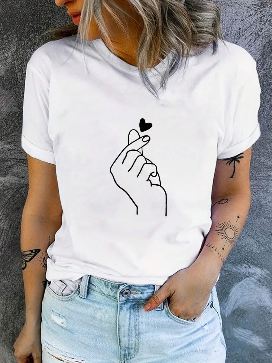 Women T-Shirts - White - View 1