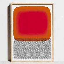 1pc Unframed Modern Geometric Bauhaus Exhibition Poster, Bauhaus Movement Prints, Minimalist Abstract Wall Art Canvas, Suitable For Modern Home Decor, Framed Wall Art - Multicolor - View 101