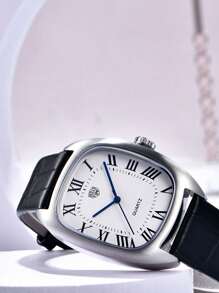 RollsTimi Rolls Timi 2025 新款日本 VH31 石英男士腕表，休闲不锈钢防水强化玻璃极简男士腕表 RT-7904