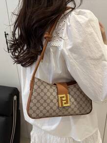 Mini Women's Shoulder Bag, Valentine's Day Gift - Khaki - View 3