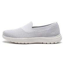 Skechers Women's Shoes Sports Shoes Daily Commuting One Foot Wear Mom Shoes Casual Shoes 138270-LTGY - Light Grey - View 1