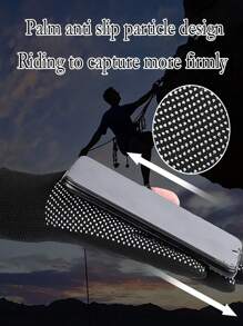 Touchscreen Fingerless Gloves, Anti-Slip & Wear-Resistant For Outdoor Riding, Climbing, Labor Protection, Courier Sorting, Warehouse - Multicolor - View 3