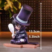 Banpresto Figuras en miniatura con estilo Q de los personajes Conan y Kaitou Kid de Detective Conan, 2 opciones, figura de anime, decoración, regalo de festival