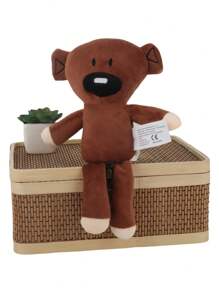 30 厘米/11.81 英寸 Cuddle Buddy Kawaii 泰迪熊毛绒玩具柔软棕色毛绒动物玩具，脸蛋可爱，是生日圣诞节节日礼物和居家装饰的理想之选