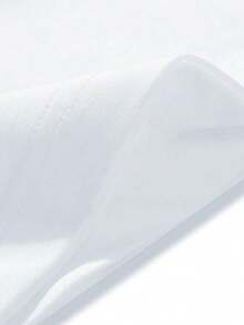 女士夏季休闲时尚趣味兔子印花 T 恤 - 白色 - 查看 5